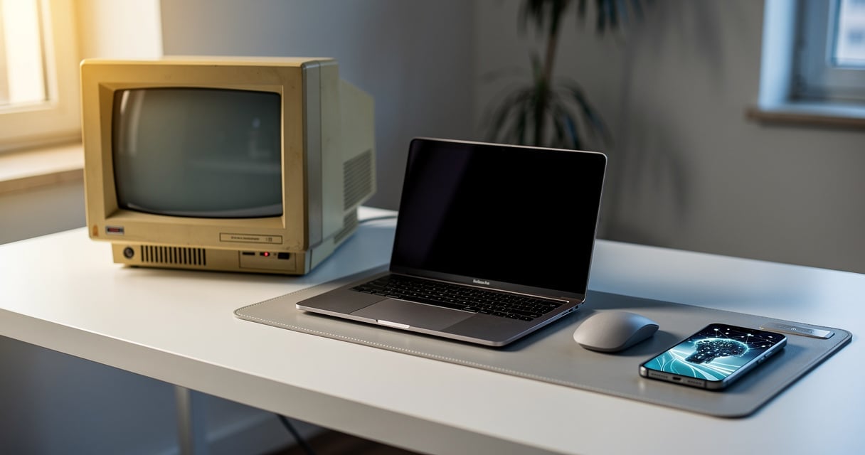 Chronologie de l'évolution des technologies numériques de l'ordinateur au smartphone